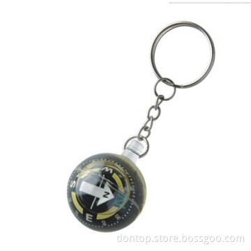 Art Craft Plastic Ball Compass with Therometer, Promotional Gifts